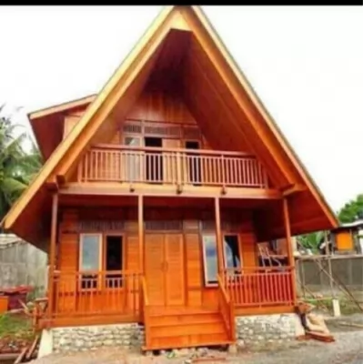 Harga Promo Villa Rumah Kayu Minimalis Semarang Jawa Tengah