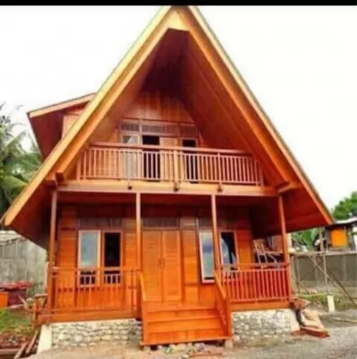 Jasa Pembuatan Villa Rumah Kayu Termurah Semarang Jawa Tengah